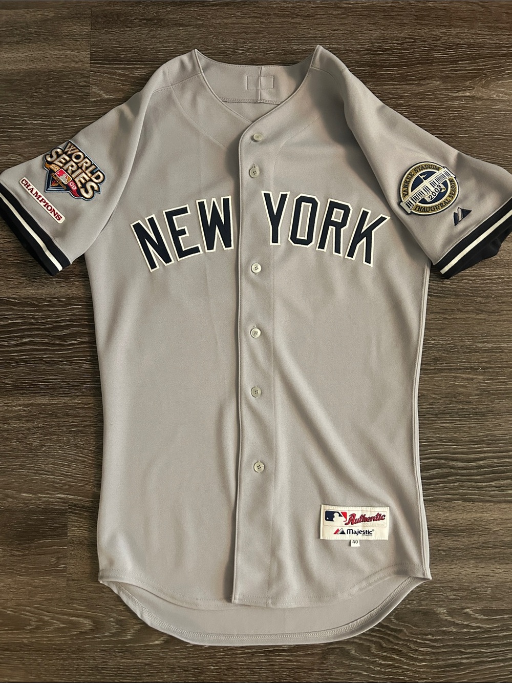Majestic Athletic Mariano Rivera 2009 NY Yankees World Series Baseball Jersey